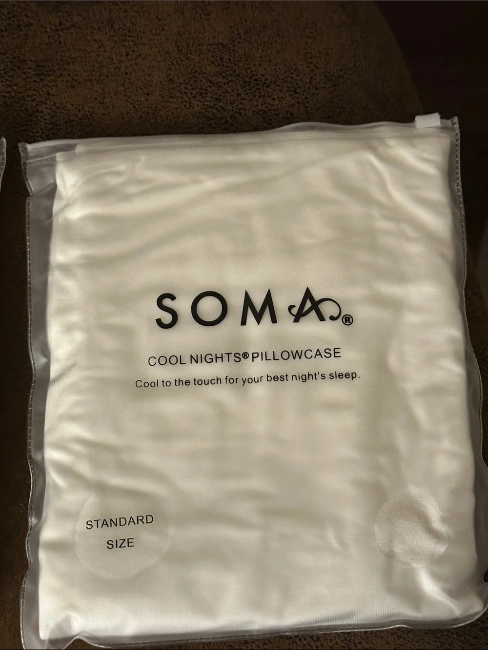 Soma White Cool Nights Pillowcase Set (2 Pack)